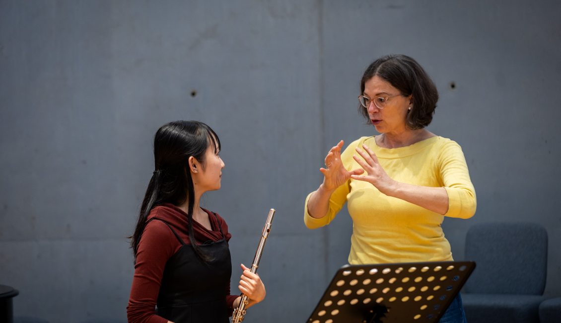 Andrea Lieberknecht is a professor at the University of Music and Performing Arts in Munich.