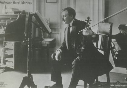 Henri Marteau in Berlin