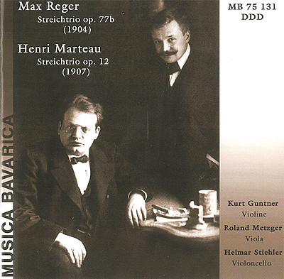 Max Reger (1873-1916) – Henri Marteau (1874-1934)