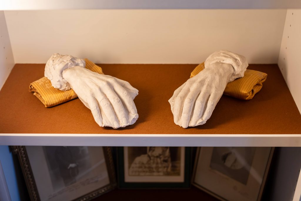 Plaster Cast of Henri Marteau's Hands