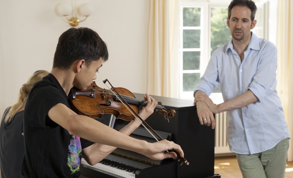 Masterclass for violin by Prof. Draganov