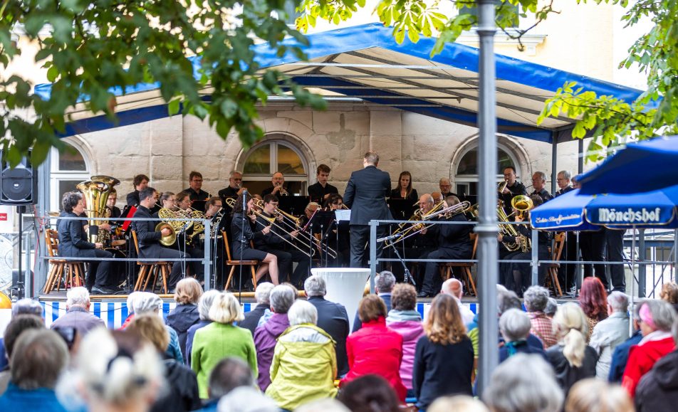 Concert at the Mönchshof in Kulmbach