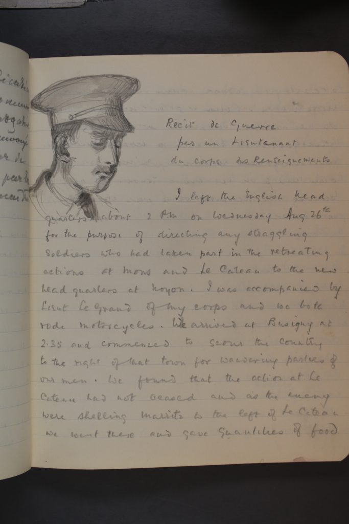 Notizbuch aus der Kriegsgefangenschaft