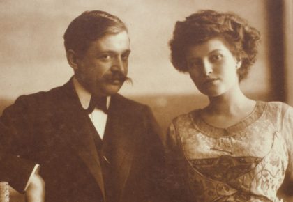 Henri und Blanche Marteau, 1910