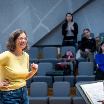 Andrea Lieberknecht is a professor at the University of Music and Performing Arts in Munich.